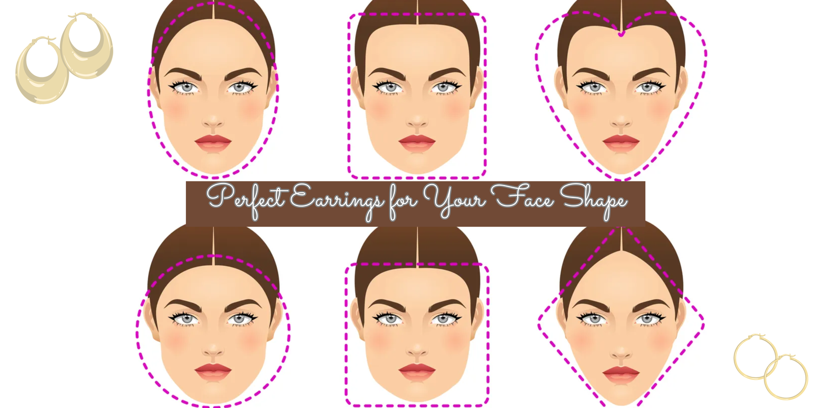 Earrings for Your Face Shape